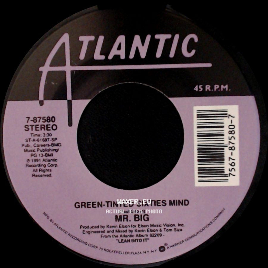 Mr. Big - To Be With You / Green-Tinted Sixties Mind side B