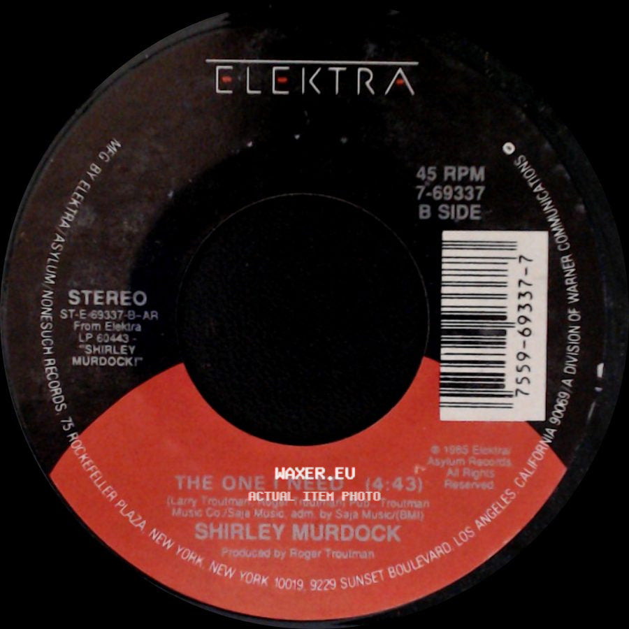 Shirley Murdock - Found My Way / The One I Need side B