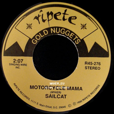 Hilltoppers / Sailcat - P. S. I Love You / Motorcycle Mama side B