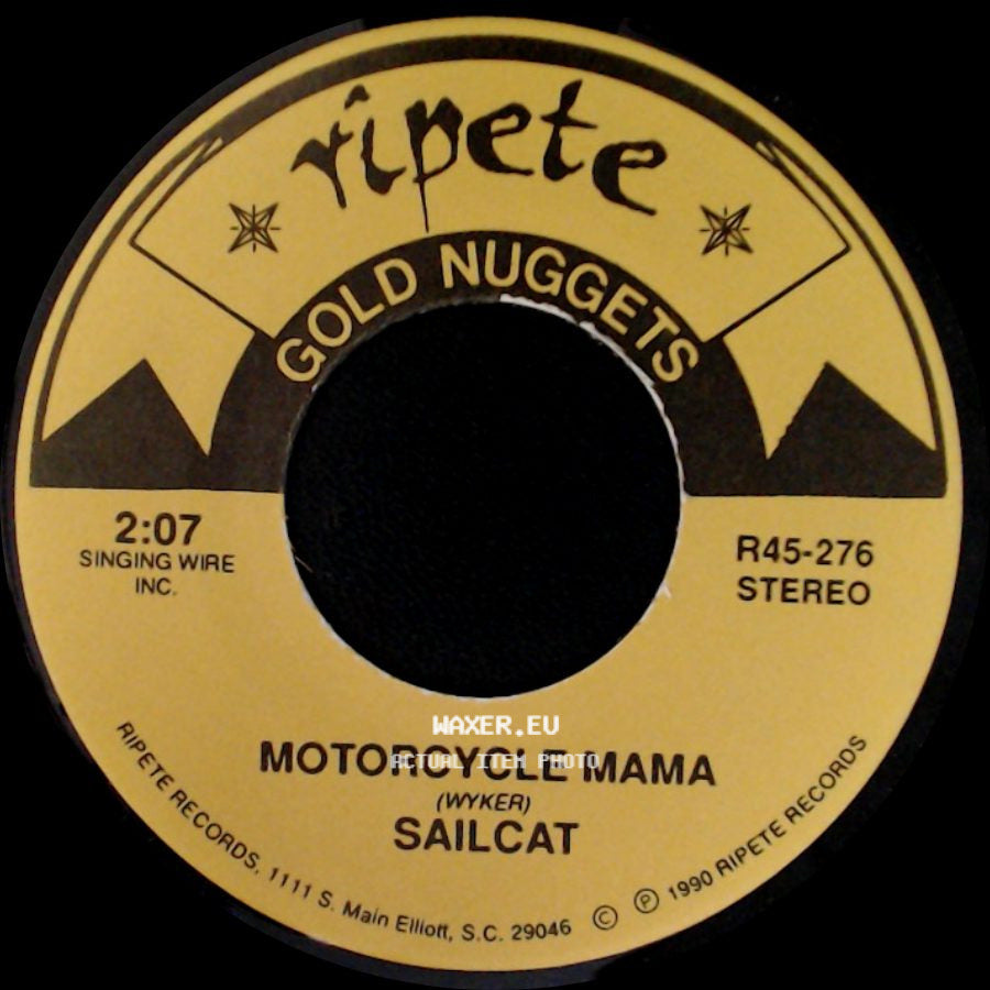 Hilltoppers / Sailcat - P. S. I Love You / Motorcycle Mama side B