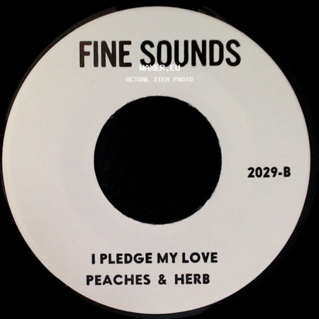 The Crystals / Peaches & Herb - There's No Other Like / I Pledge My Love side B