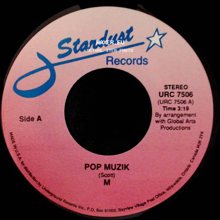M / Londonbeat - Pop Muzik / I've Been Thinking About You side A
