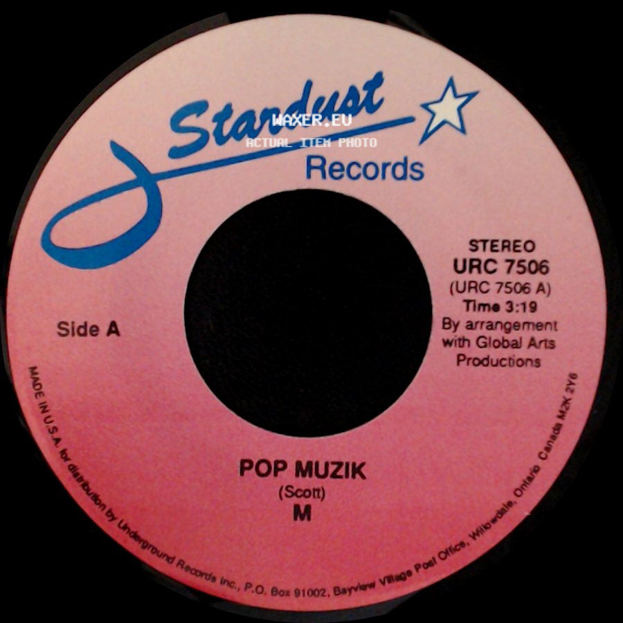 M / Londonbeat - Pop Muzik / I've Been Thinking About You side A