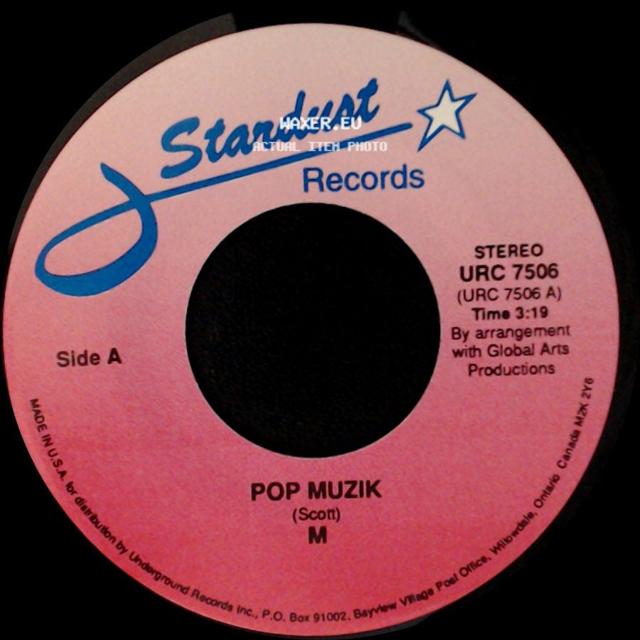 M / Londonbeat - Pop Muzik / I've Been Thinking About You side A