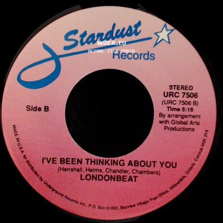 M / Londonbeat - Pop Muzik / I've Been Thinking About You side B