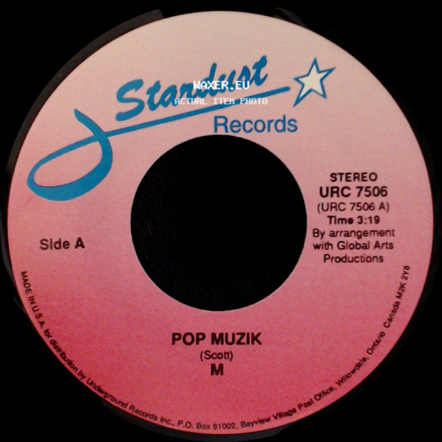 M / Londonbeat - Pop Muzik / I've Been Thinking About You side A