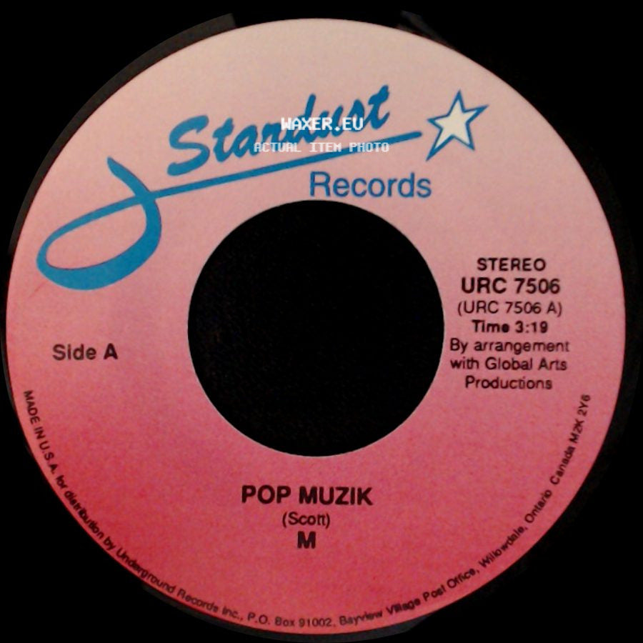 M / Londonbeat - Pop Muzik / I've Been Thinking About You side A