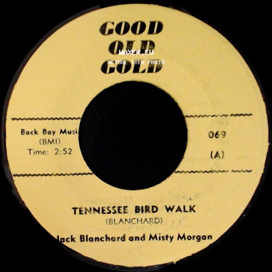 Jack Blanchard And Misty Morgan / The Young Hearts - Tennessee Bird Walk / Misty side A
