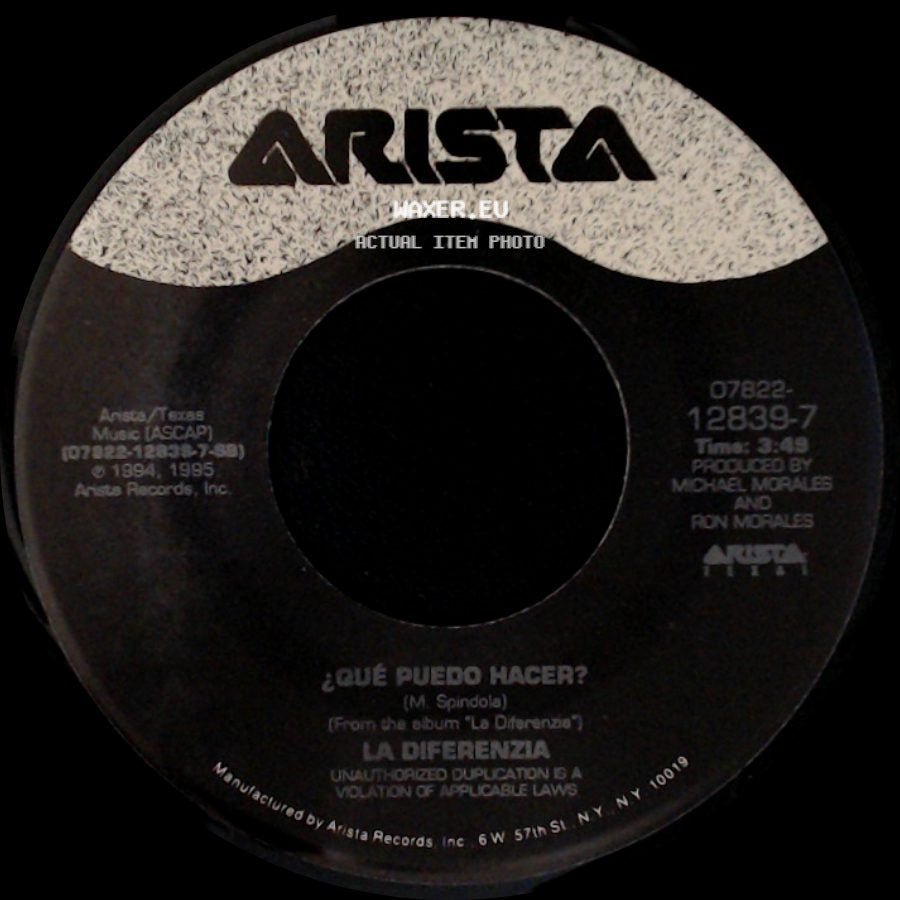 Unknown Artist - Tú Eres / ¿Qué Puedo Hacer? side B