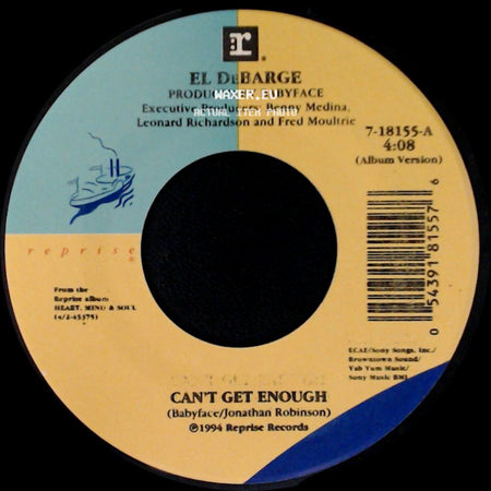 El Debarge - You To Turn Me On / Can't Get Enough side B