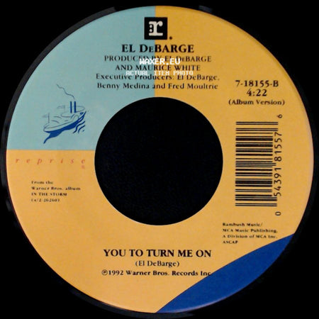 El Debarge - You To Turn Me On / Can't Get Enough side A