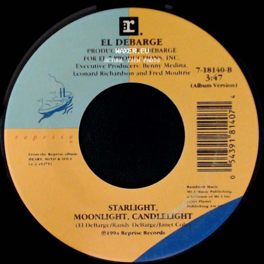 El Debarge - Starlight, Moonlight, Candlelight / Where Is My Love? side A