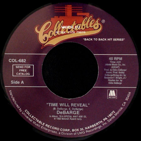 Debarge - Time Will Reveal / I Like It side A