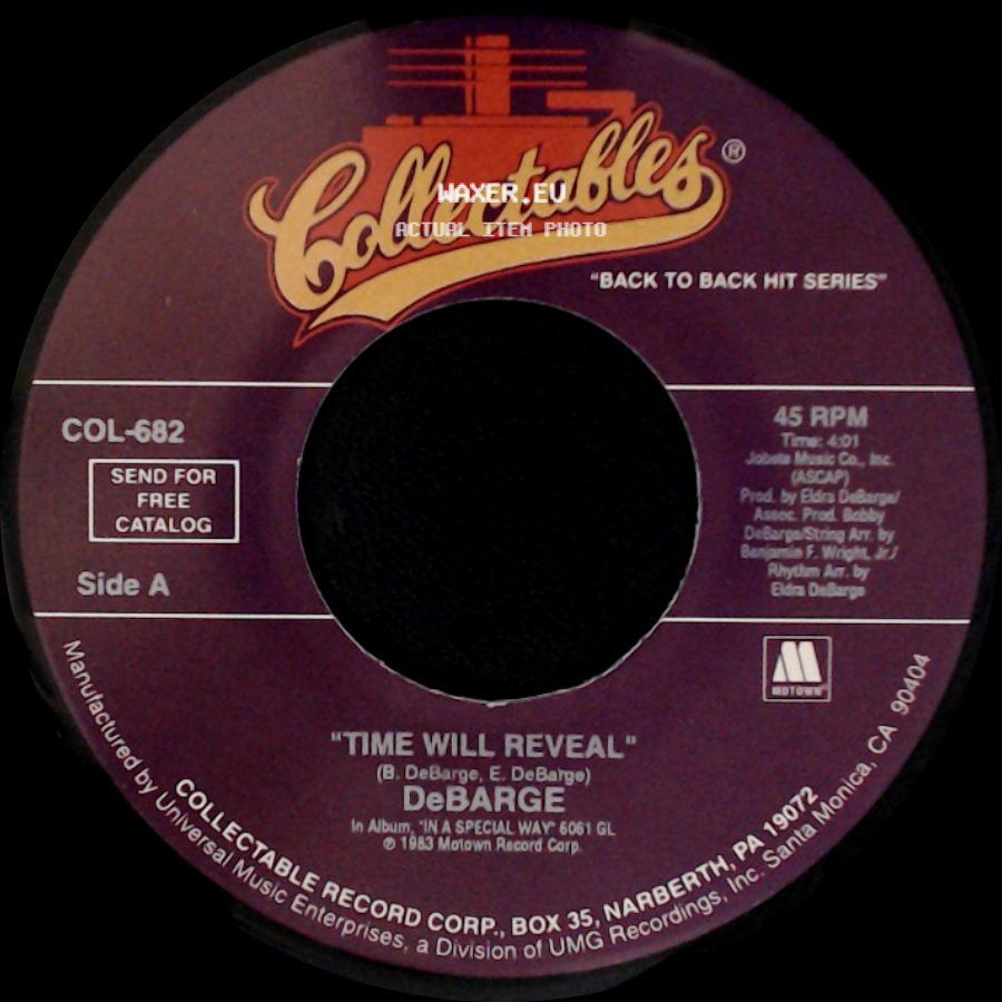 Debarge - Time Will Reveal / I Like It side A