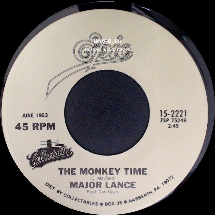 Major Lance - The Monkey Time / Um, Um, Um, Um, Um, Um side A