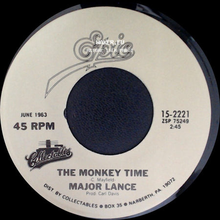 Major Lance - The Monkey Time / Um, Um, Um, Um, Um, Um side A