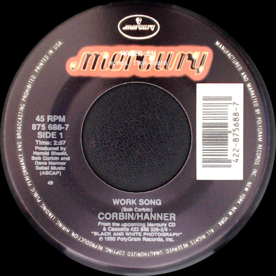 Corbin/Hanner - Work Song / Wild Winds side A