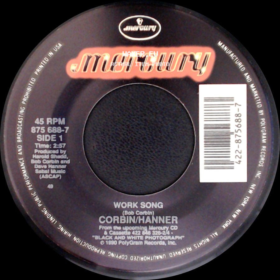 Corbin/Hanner - Work Song / Wild Winds side A