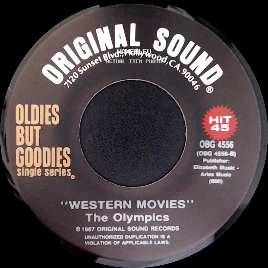 The Olympics / Jody Reynolds - Western Movies / Endless Sleep side A