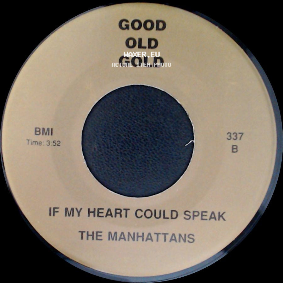 Boney M / The Manhattans - Rivers Of Babylon / If My Heart Could Speak side B