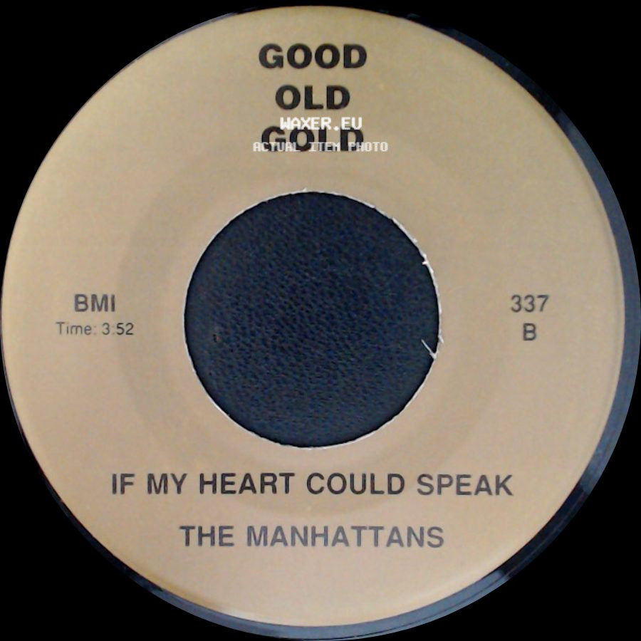 Boney M / The Manhattans - Rivers Of Babylon / If My Heart Could Speak side B
