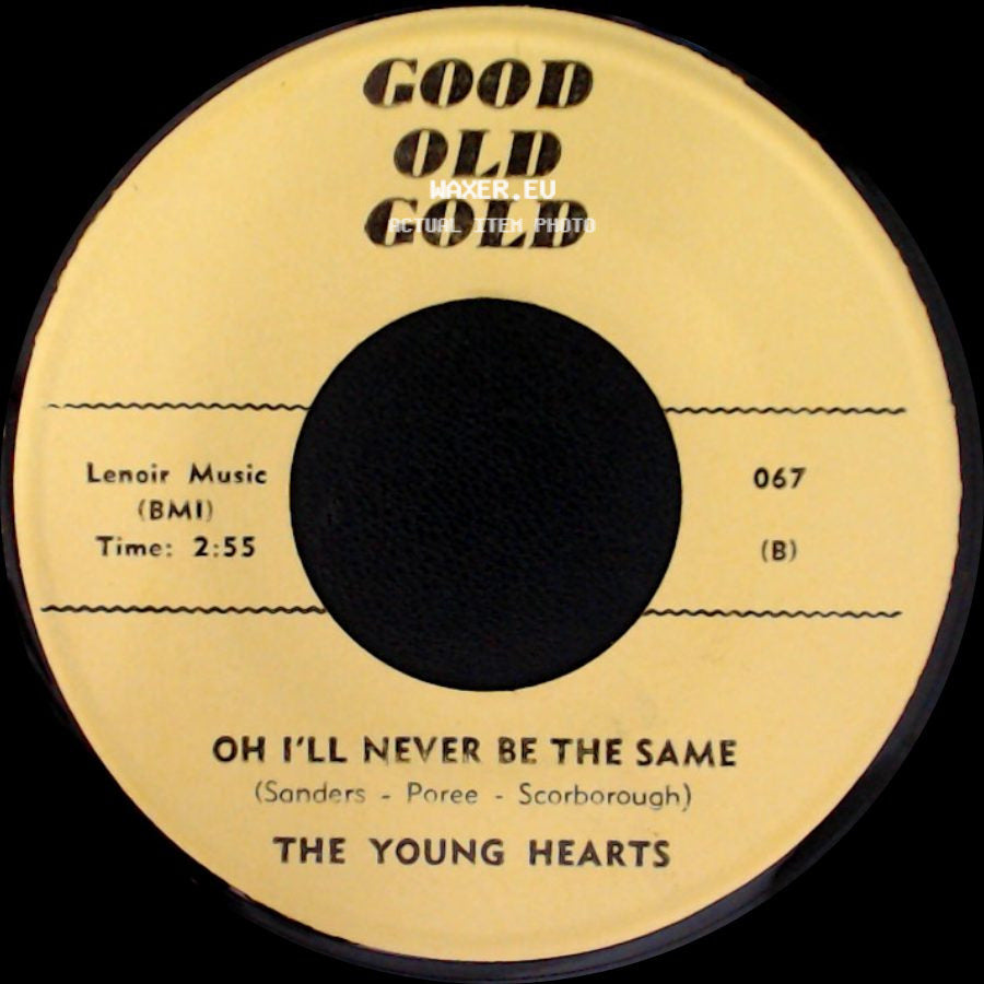 Jimmy Reed / The Young Hearts - Take Out Some Insurance / Oh I'll Never Be The Same side B
