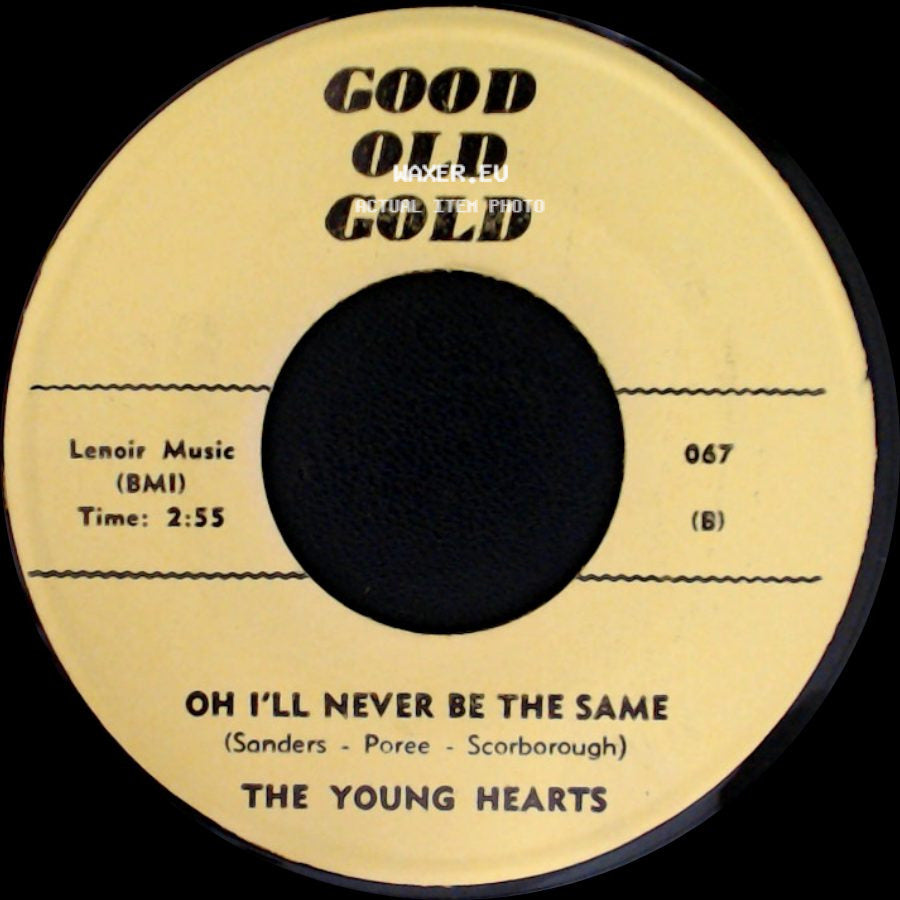 The Young Hearts / Jimmy Reed - Oh I'll Never Be The Same / Take Out Some Insurance side A