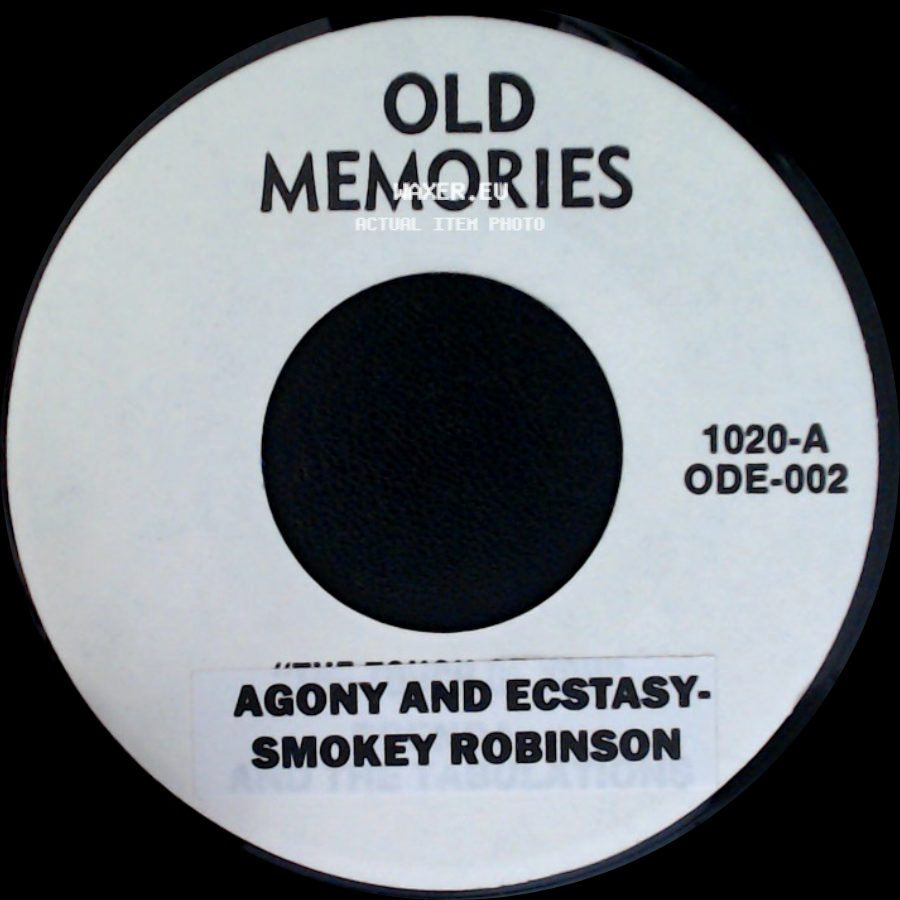 Pete Wingfield / Smokey Robinson - Eighteen With A Bullet / Agony And Ecstasy side B