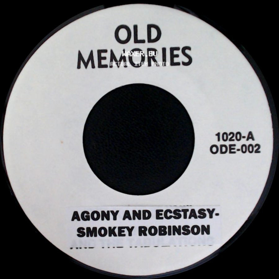 Pete Wingfield / Smokey Robinson - Eighteen With A Bullet / Agony And Ecstasy side B