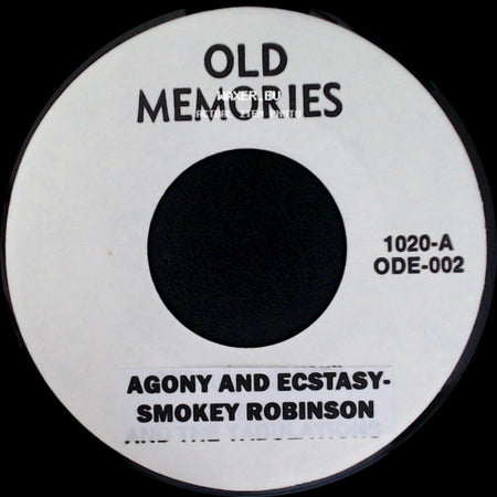 Pete Wingfield / Smokey Robinson - Eighteen With A Bullet / Agony And Ecstasy side B