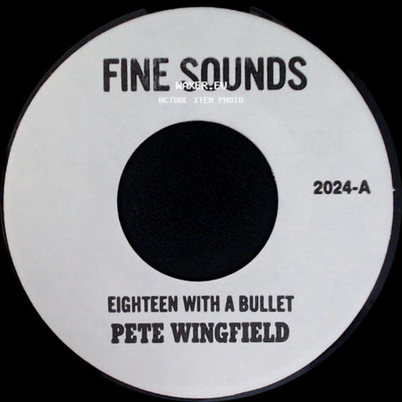 Pete Wingfield / Smokey Robinson - Eighteen With A Bullet / Agony And Ecstasy side A