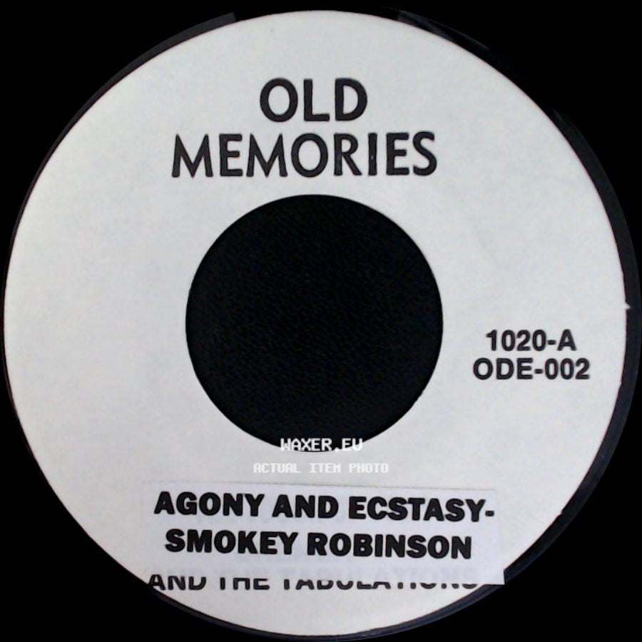 Pete Wingfield / Smokey Robinson - Eighteen With A Bullet / Agony And Ecstasy side B