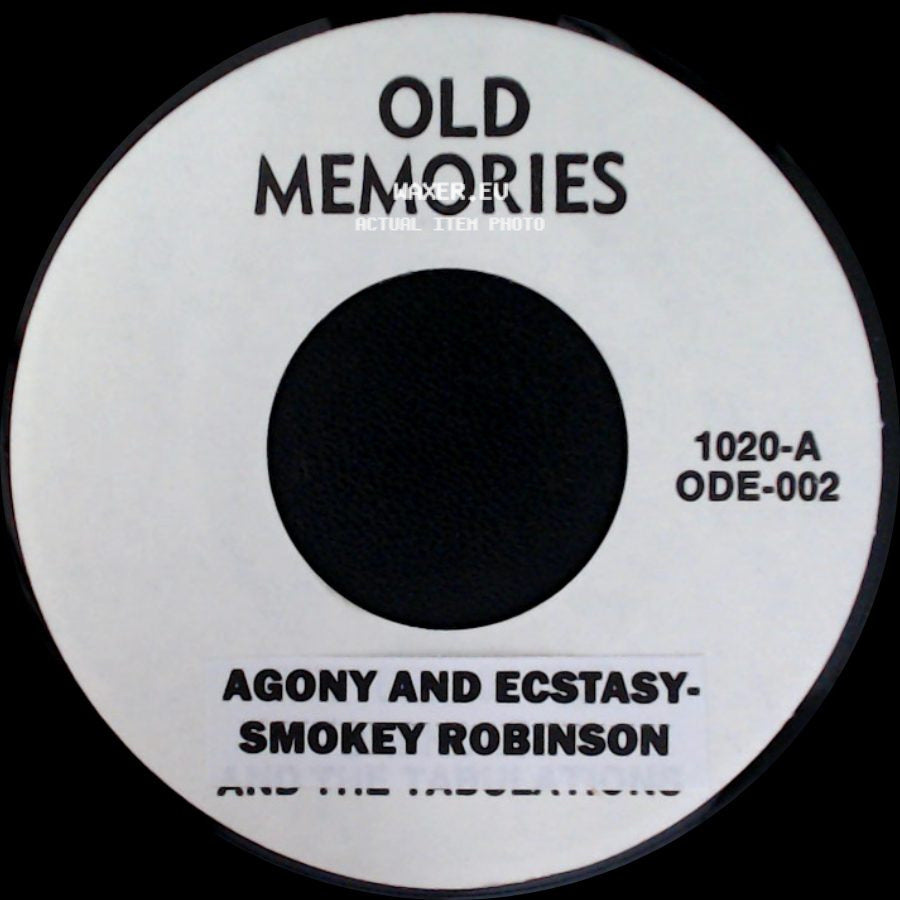 Pete Wingfield / Smokey Robinson - Eighteen With A Bullet / Agony And Ecstasy side B