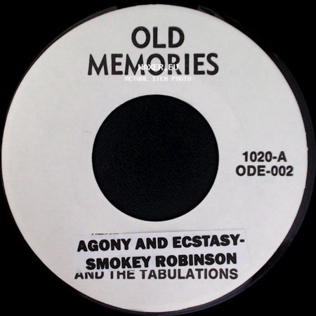 Pete Wingfield / Smokey Robinson And The Miracles - Eighteen With A Bullet / Agony And Ecstasy side B