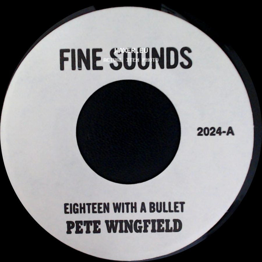 Pete Wingfield / Smokey Robinson - Eighteen With A Bullet / Agony And Ecstasy side A