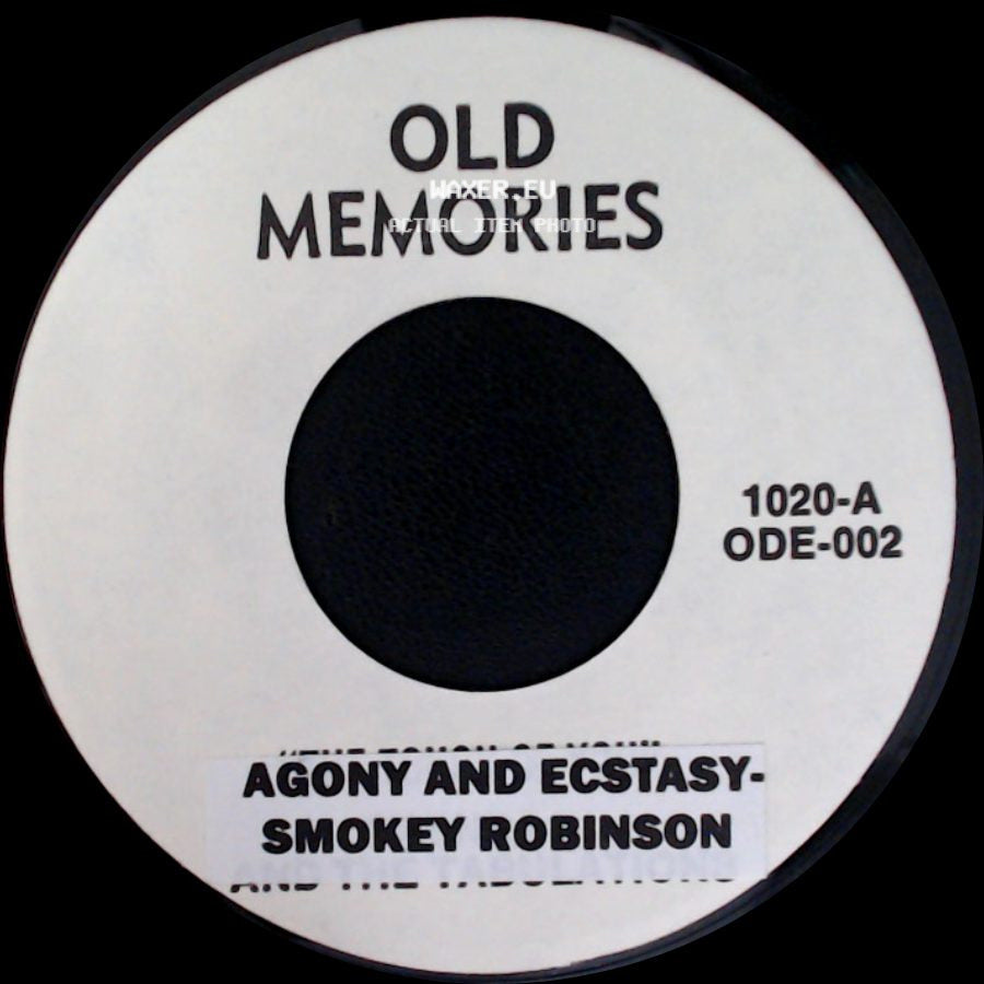 Pete Wingfield / Smokey Robinson - Eighteen With A Bullet / Agony And Ecstasy side B