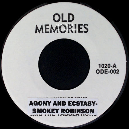Pete Wingfield / Smokey Robinson - Eighteen With A Bullet / Agony And Ecstasy side B