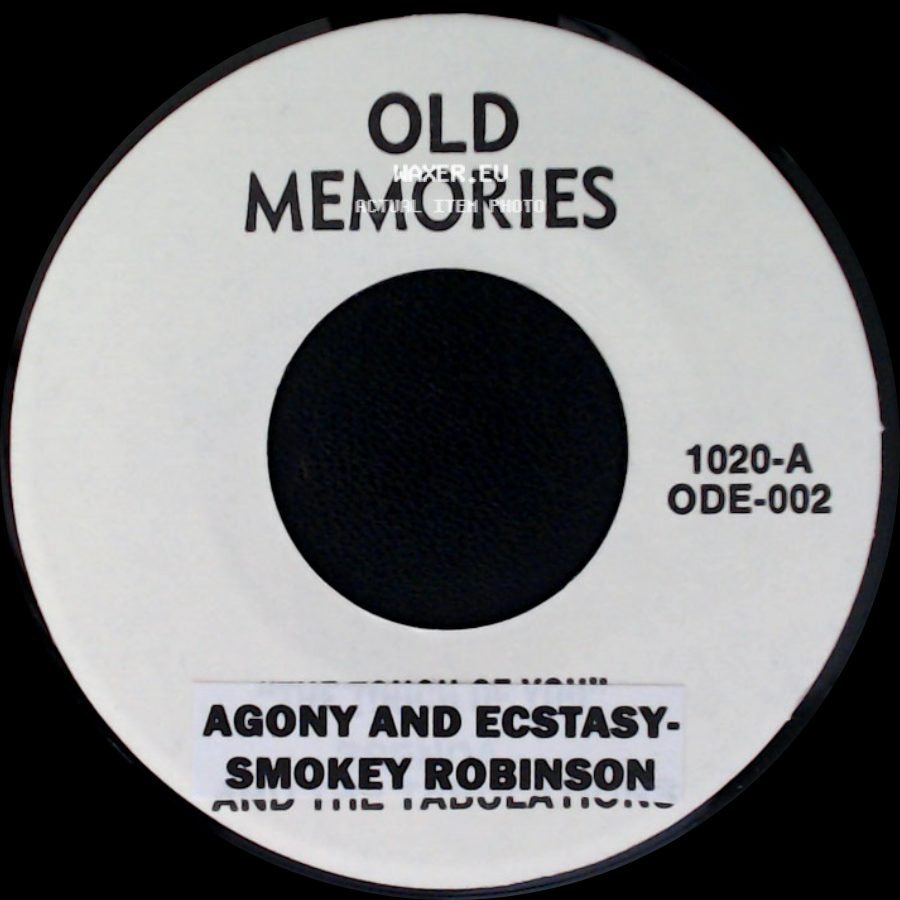 Pete Wingfield / Smokey Robinson - Eighteen With A Bullet / Agony And Ecstasy side B