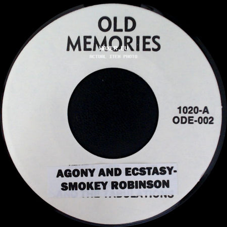 Pete Wingfield / Smokey Robinson - Eighteen With A Bullet / Agony And Ecstasy side B