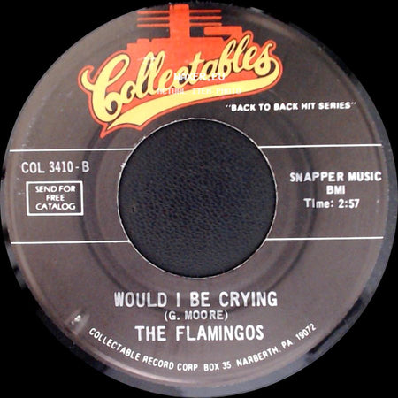 The Flamingos - The Vow / Would I Be Crying side B