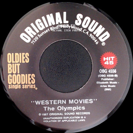 The Olympics / Jody Reynolds - Western Movies / Endless Sleep side A
