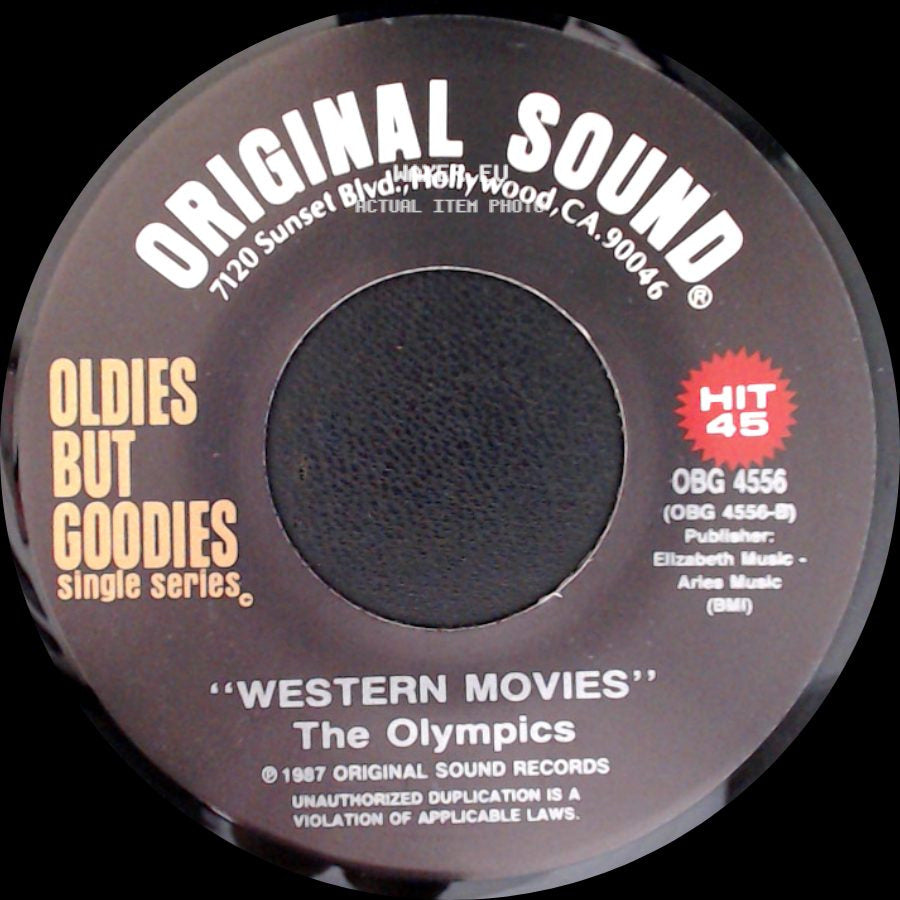The Olympics / Jody Reynolds - Western Movies / Endless Sleep side A