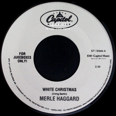 Merle Haggard - White Christmas / Silver Bells side A