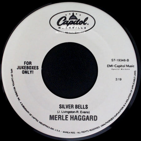 Merle Haggard - White Christmas / Silver Bells side B