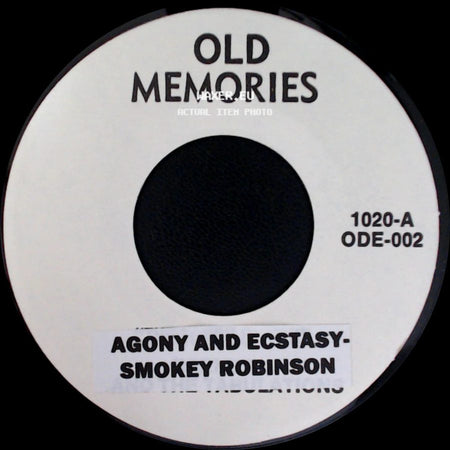 Smokey Robinson / Pete Wingfield - Agony And Ecstasy / Eighteen With A Bullet side A