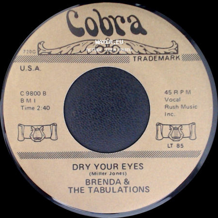 The Sixteens / Brenda & The Tabulations - A Casual Look / Dry Your Eyes side B