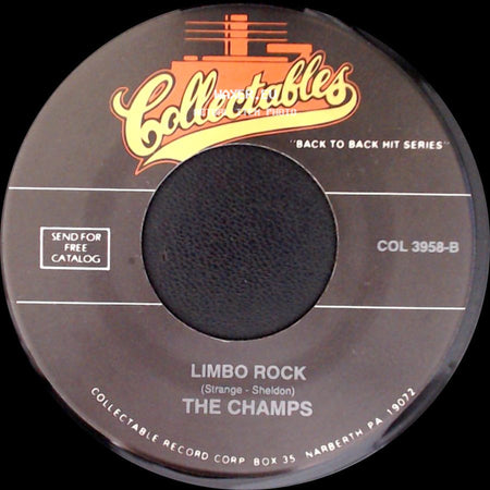 The Champs - Limbo Rock / Too Much Tequila side A