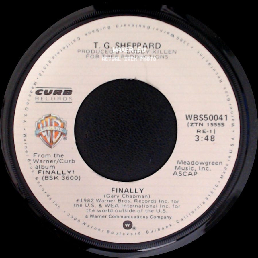 T. G. Sheppard - Finally / All My Cloudy Days Are Gone side A
