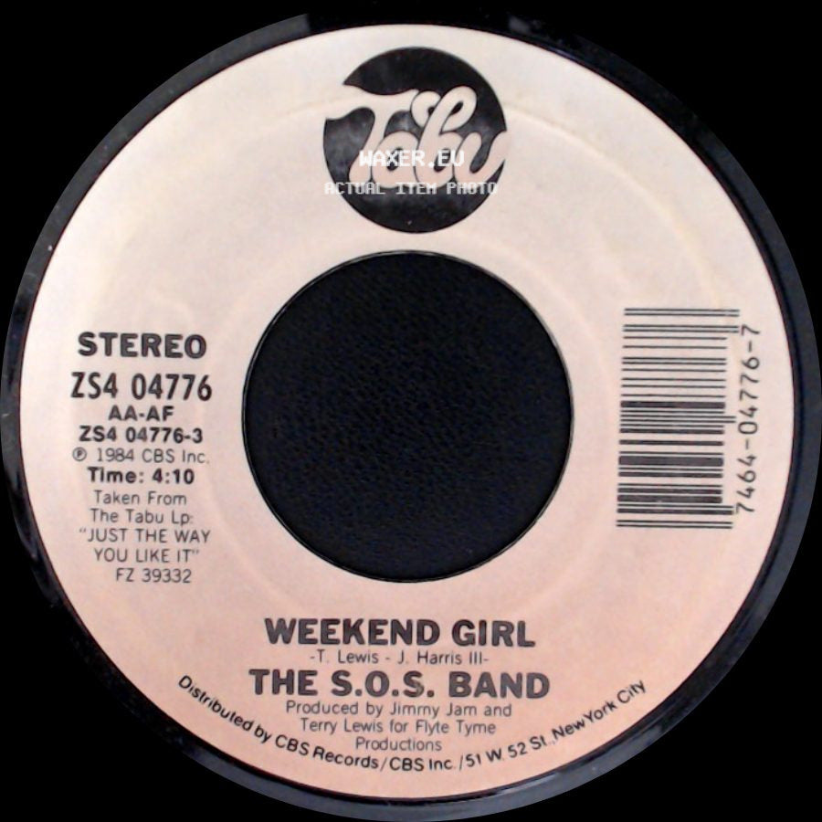 The S.O.S. Band - Weekend Girl / Feeling side A