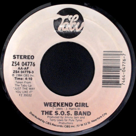 The S.O.S. Band - Weekend Girl / Feeling side A